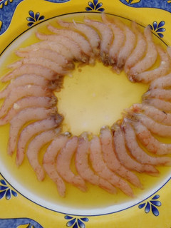 Una foto de Gambas blancas en aceite