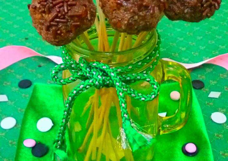 Steps to Prepare Any-night-of-the-week Choco Coconut Jaggery Pops..