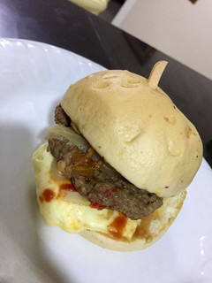 Una foto de Hamburguesas de carne casera