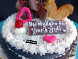 Cake ultah brownies 4 telur