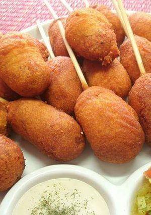 Una foto de Salchichas empanizadas
