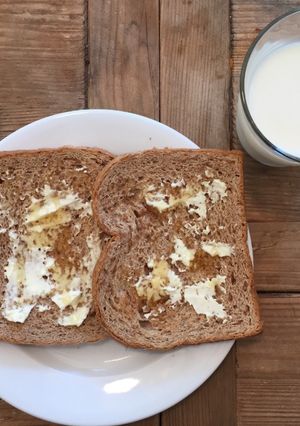 Foto resep Roti panggang madu keju