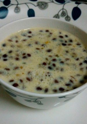 A picture of Rava kheer..