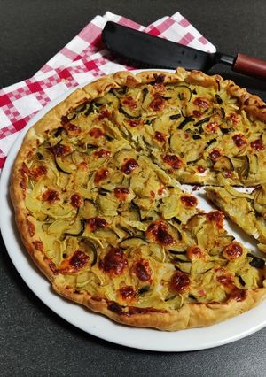 Foto di Tortino di zucchine in sfoglia