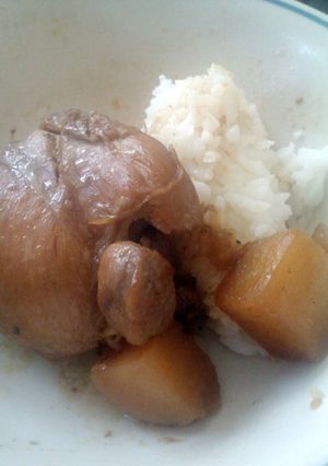 A picture of Easy chicken adobo.