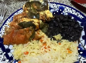 Una foto de Molde de chile relleno