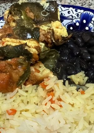 Una foto de Molde de chile relleno