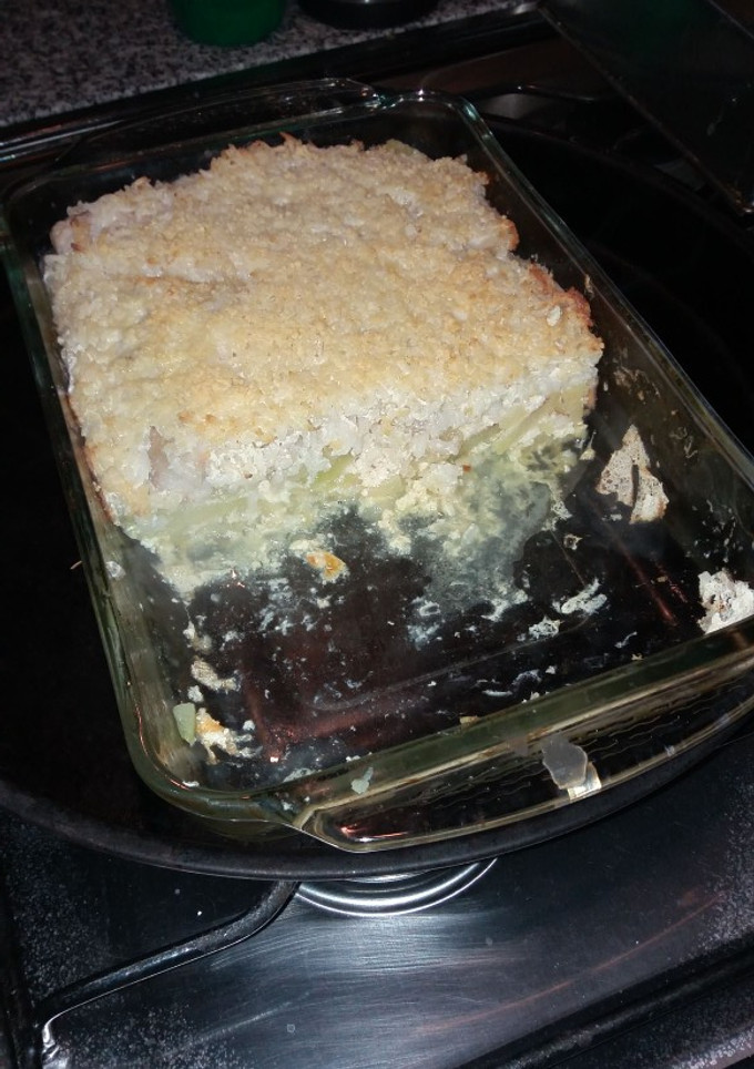 Una foto de Pastel de filet de merluza