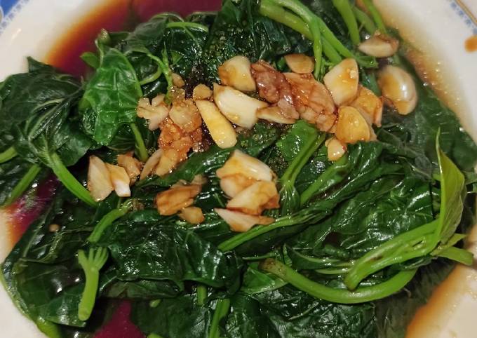 Anti Ribet, Membuat Daun ubi gak pakai tumis Bahan Sederhana