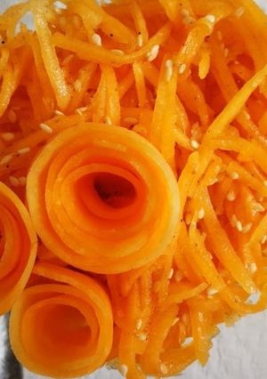 Фото Салат из тыквы на скорую руку.