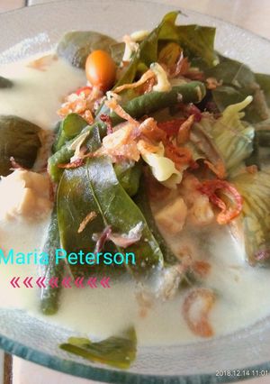 Foto resep Sayur lodeh ikan teri tempe