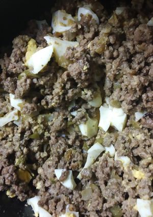 Una foto de Relleno de carne para empanadas