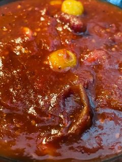 মিক্স ফ্রুট টমেটো চাটনি(mix fruit tomato chutney recipe in bengali) রেসিপির প্রধান ছবি
