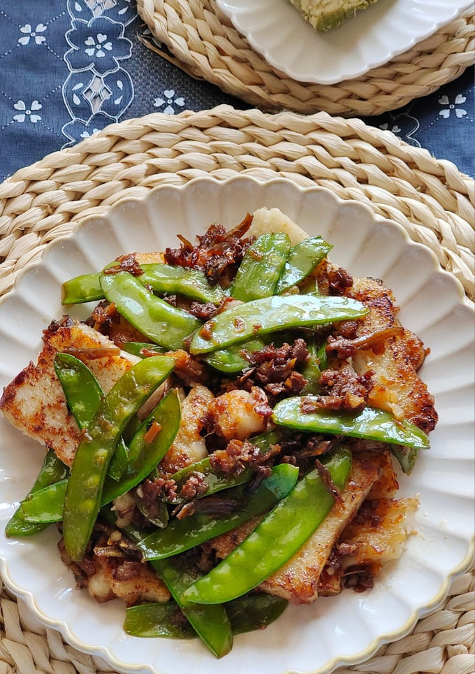 XO醬炒蘿蔔糕 的食譜成品照片