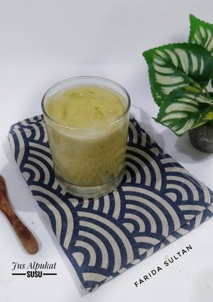 Foto resep Jus Alpukat Susu