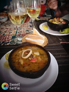 Una foto de Sopa marinera
