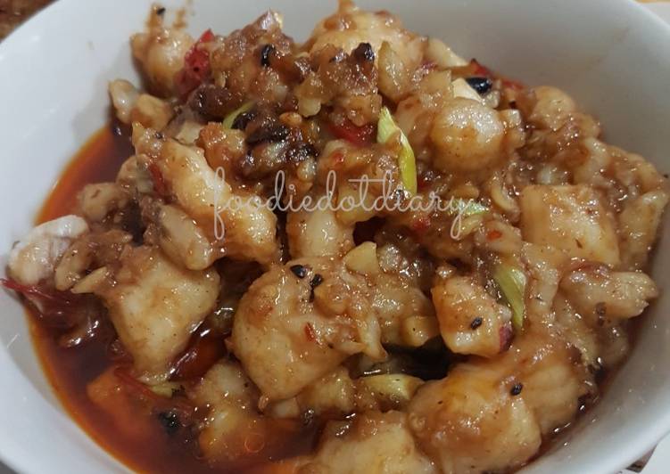 Cara membuat Dori Masak Tausi Sederhana Untuk Jualan