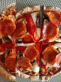 Pizza con Harina de Almendras