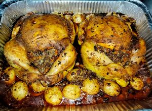 Una foto de Pollo Relleno al Horno