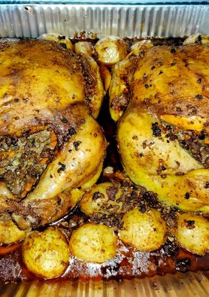 Una foto de Pollo Relleno al Horno