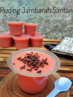Foto resep Puding Jambarah Santan