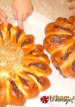 Φωτογραφία της συνταγής Αρωματικά σοκολατένια χρυσάνθεμα