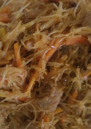 Foto resep Bihun goreng baso wortel