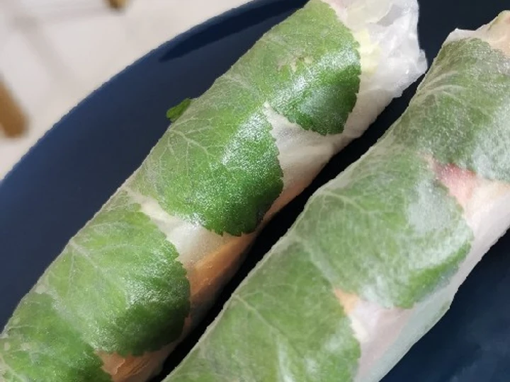 Easy Steps to Make|Recipe} Thai Style Veggie Summer Rolls w/ Peanut Sauce, Make You Drink