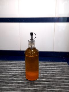 Una foto de Aceite de pimiento rojo