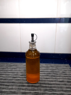 Una foto de Aceite de pimiento rojo