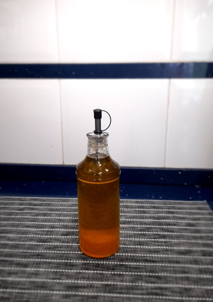 Una foto de Aceite de pimiento rojo