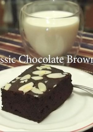 Foto resep Classic Chocolate Brownie
