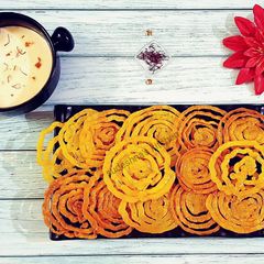 A picture of Hot Jalebis.