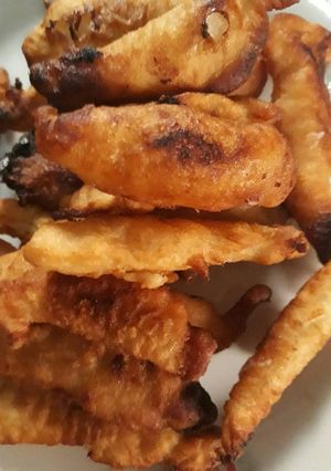 Hình của món Cá cơm chiên giòn.