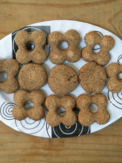 Una foto de Galletitas integrales con trigo sarraceno (Opción VEGANA)