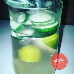 A picture of Flavoured water.