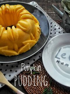 Foto resep Puding Labu Kuning(Pumpkin Pudding)