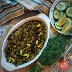 A picture of Dill leaves lentil curry | Suva-toordal bhaji | Sabsige soppina palya.