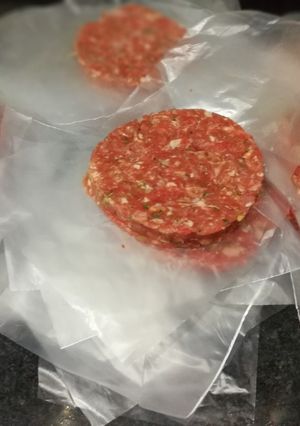 Una foto de Hamburguesa caseras