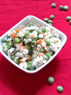 பட்டாணி பொடிமாஸ் (Pattani podimas recipe in tamil) செய்முறை முக்கிய புகைப்படம்
