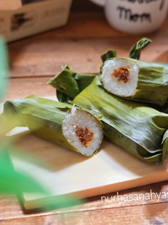 Foto resep Lemper Ketan isi Abon