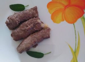 Foto di Involtini di carpaccio cotto al limone