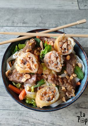 Une photo de Bo bún