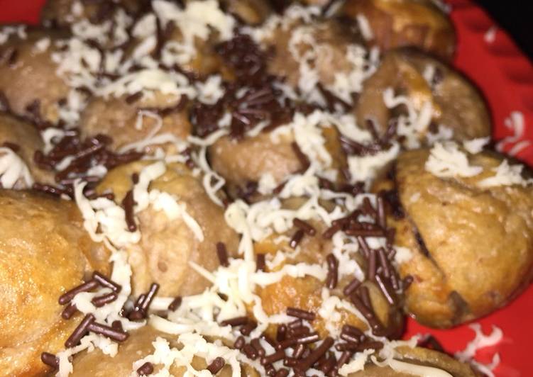 step by step Menyiapkan Takoyaki coklat 🤭 Jadi, Lezat