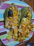 Caigua rellena