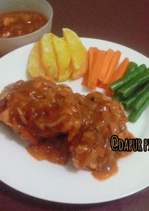 Foto resep Steak ayam krispi