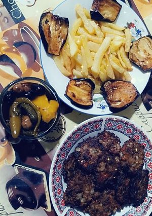 صورة لوصفة كباب طاوه (عروك)
