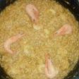 Arroz con gambas