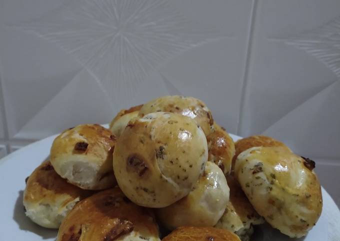 Pancitos Saborizados De Salame Y Cebolla Y Orégano😋 Receta De Daii ...