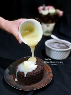 عکسی از دستور چاکلت لاوا کیک 🍫